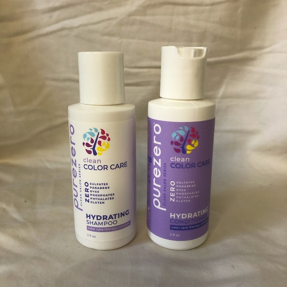 Pure Zero Color Care travel bottles - Picture 1 of 1